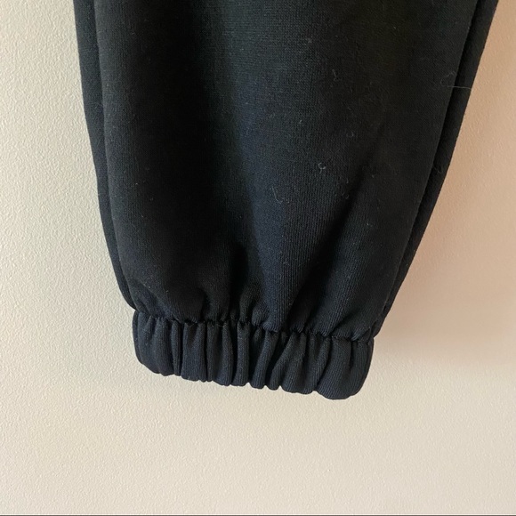 Topshop | Black + White Split Sweatpants | Size Small | NWT - Picture 3 of 7